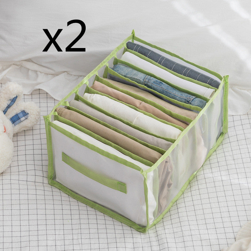 Clothes Storage Box Drawer Divider Bag Mesh