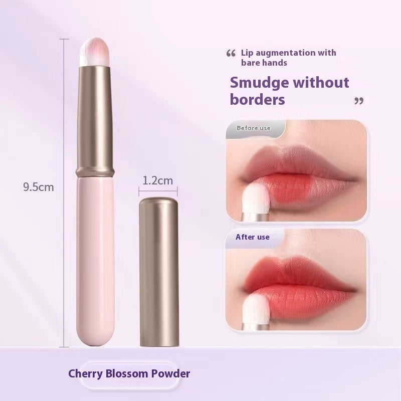 Mini Round Head Lip Brush – Professional Beauty Makeup Tool