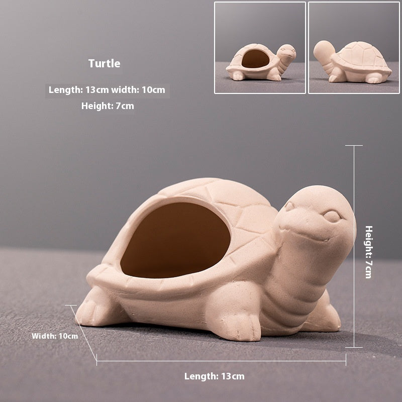 Fish Tank Landscaping Breeding Aquarium Decorative Pottery Pot Ornaments