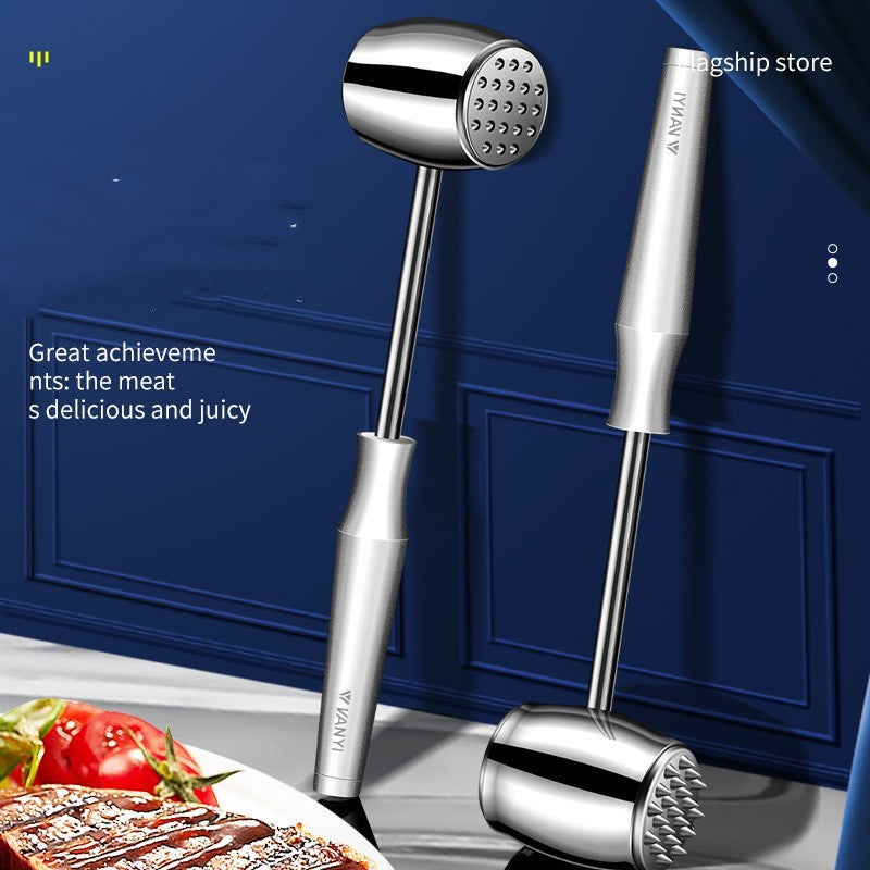 Stainless Steel Meat Tenderizer for Household Kitchen Use