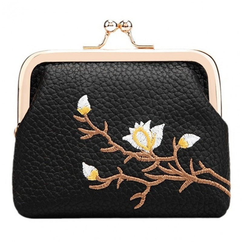 Embroidered Multi-functional New Portable Mini Wallet