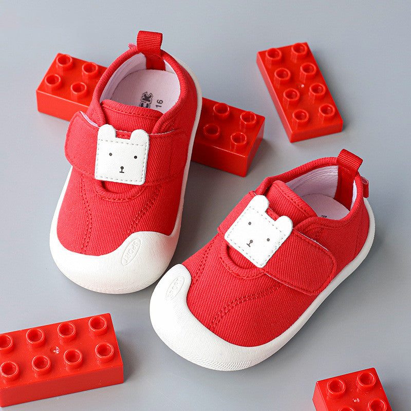 Toddler Shoes Boys And Babies Spring And Autumn Soft Bottom Girls Cotton Breathable Shoes