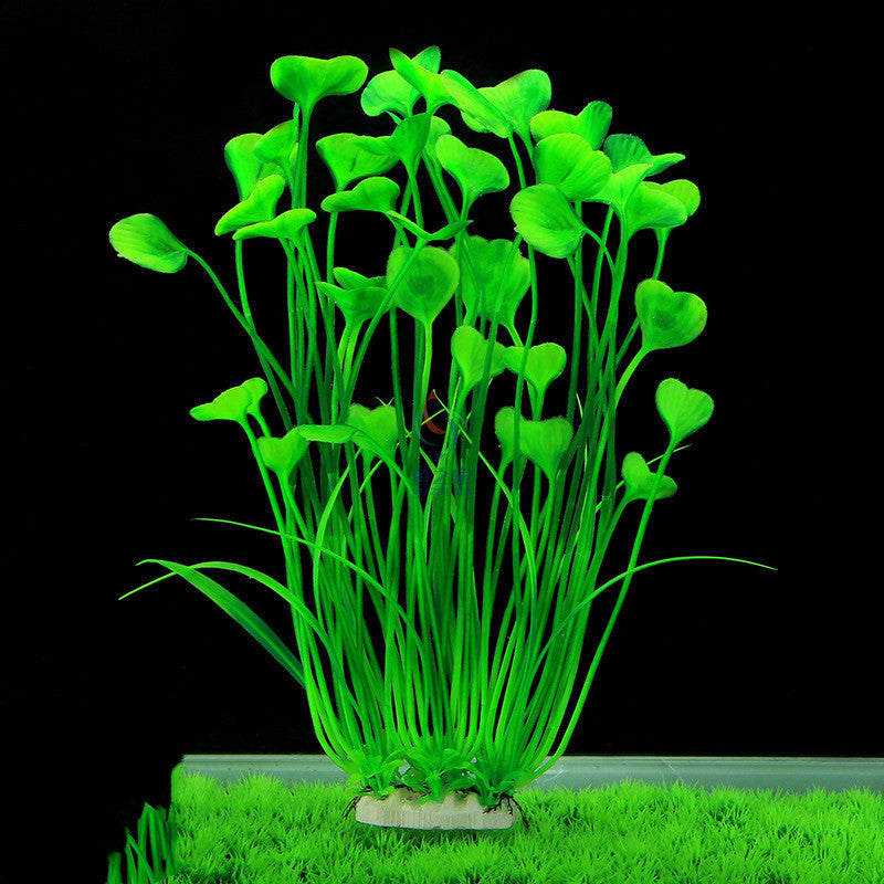 Love Grass Aquarium Landscaping Fish Tank Decoration Fake Water Plants