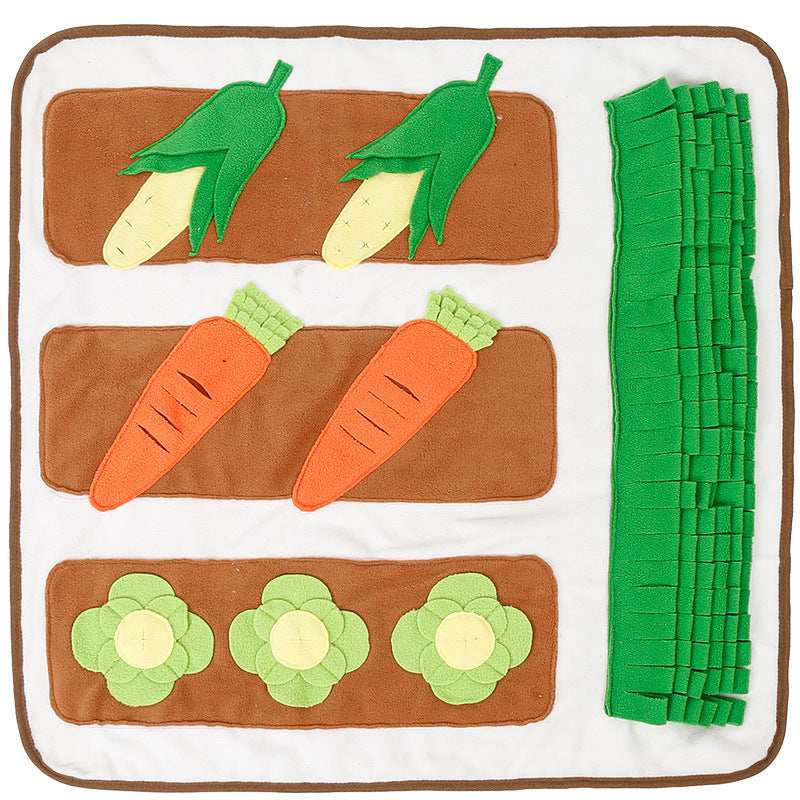 Educational Plush Scent Training Mat for Pets