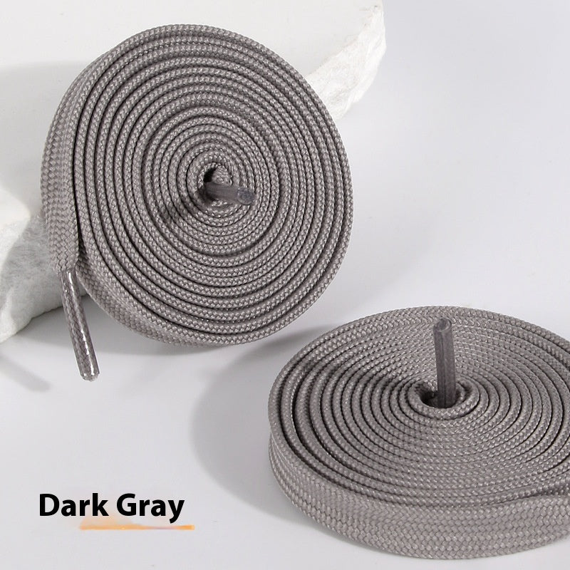 High-Top Canvas Shoe Woven Shoelaces – Durable Footwear Laces