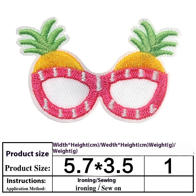 Embroidered Cloth Stickers – Decorative Patches for Clothes, Shoes, and Bags