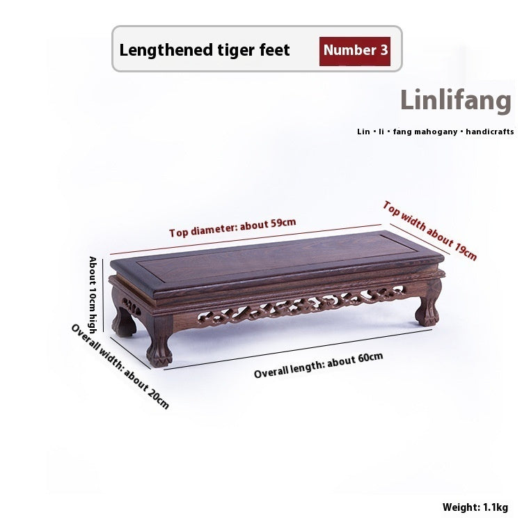 Door Frame Decoration Base Home Carving Solid Wood Crafts Bracket