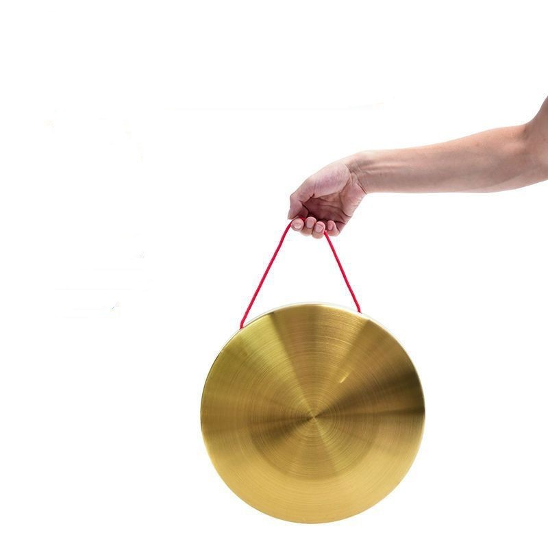 Copper Gong Musical Instrument Props Gong Drum Set