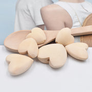 DIY Accessories 20-40MM Wooden Heart – Craft, Decoration, and Handmade Projects
