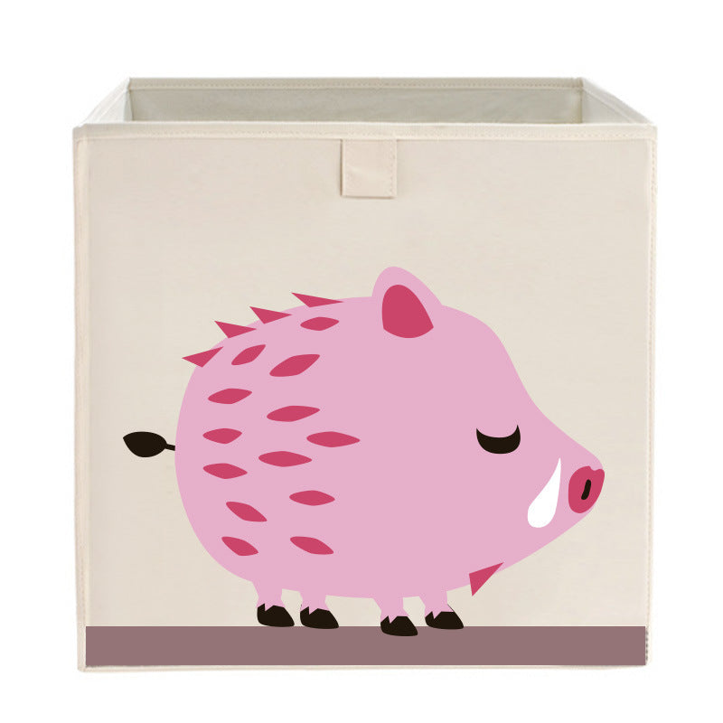 Children’s Fabric Folding Toy Storage Box – Collapsible Organizer