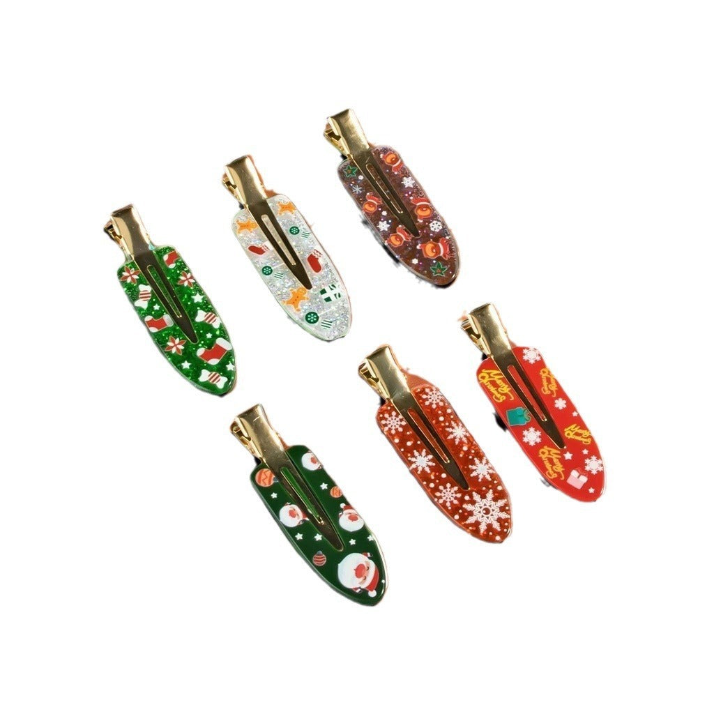 Ladies New Christmas Side Barrettes