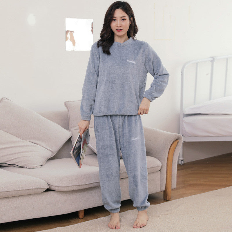 Autumn And Winter Fairy Warm Suit Japanese Flannel Pajamas Suit