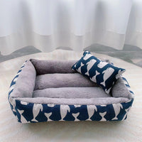 Blue Whale With Pillow