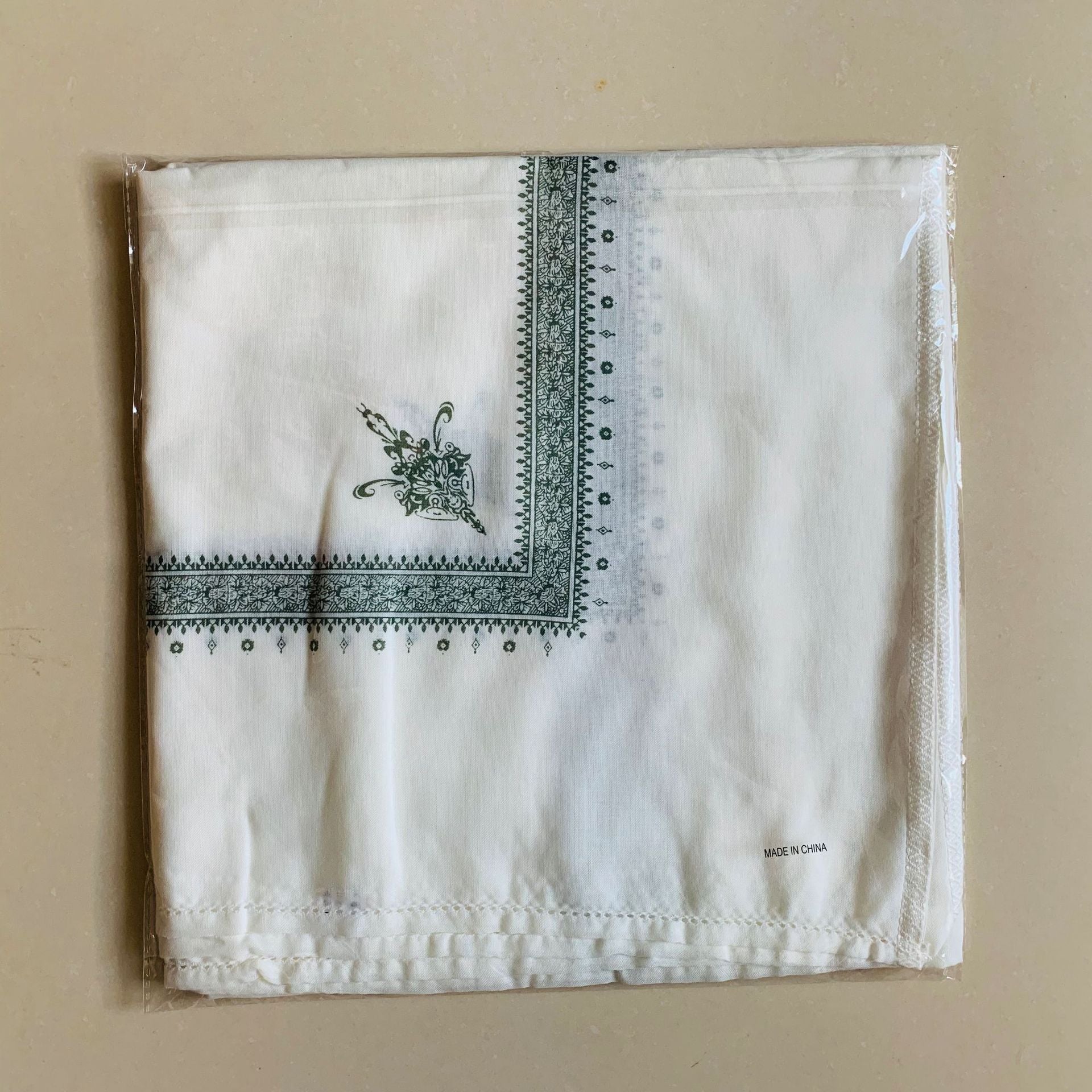 Men’s Fashion Printed Square Scarf
