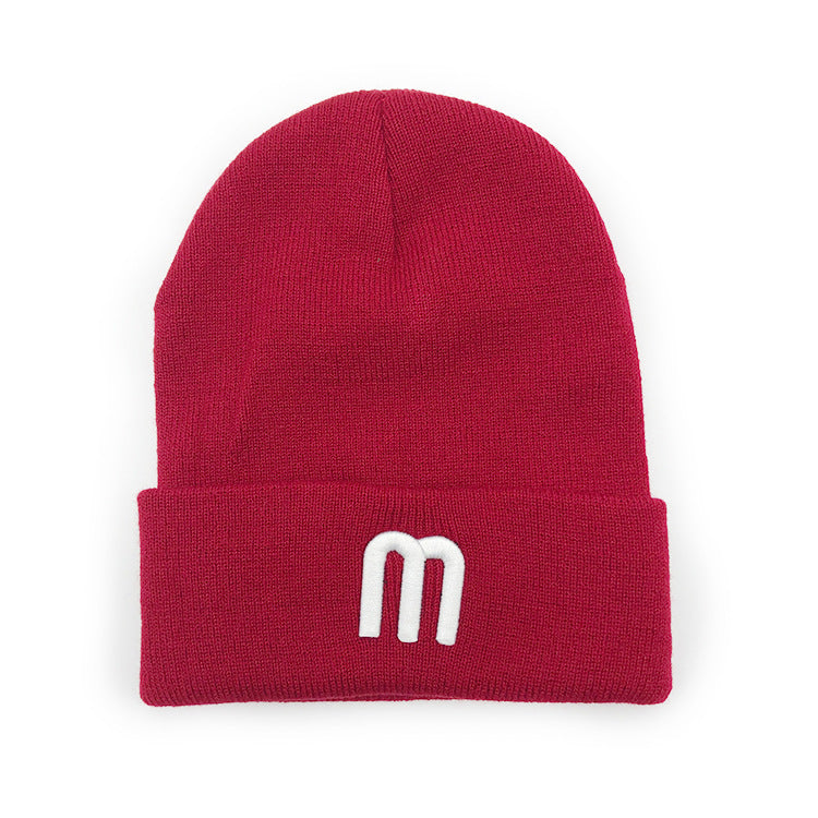 Pure Color Warm Earmuff Head Cap
