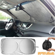 Car Windshield Sunshade, UV Protection Visor and Cover, Anti-Snow and Ice