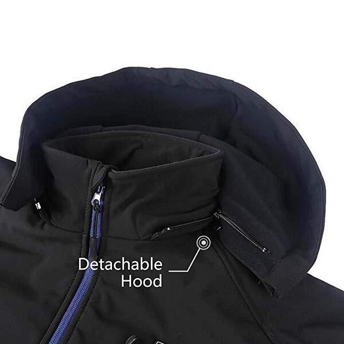 USB Winter Waterproof Windproof Thermal Coat