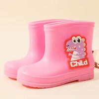 Pink dinosaur single shoes