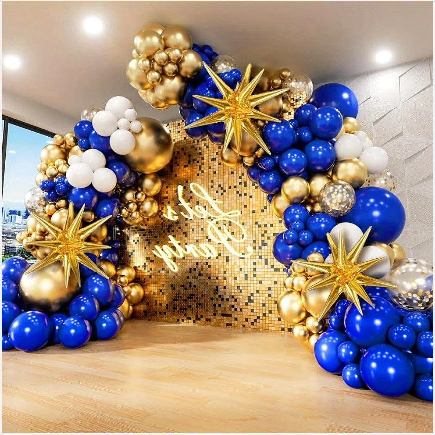 Explosion Star Thickened Balloon Chain Package Birthday Party Graduation Activity Arrangement Balloon
