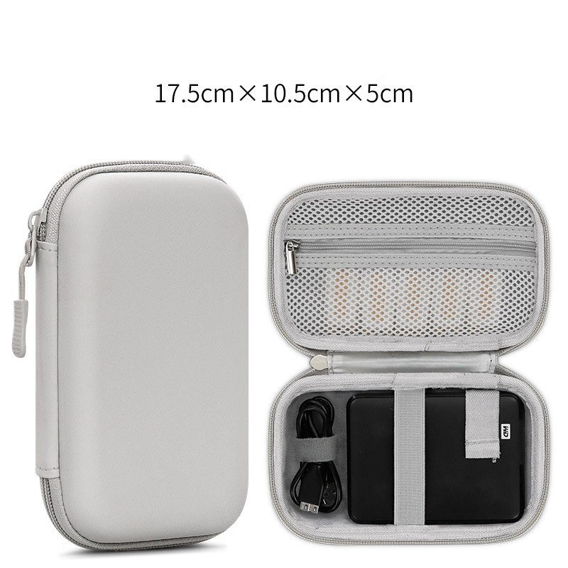 Leather Mobile Hard Disk Digital Storage Bag