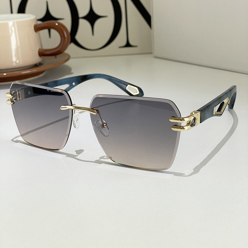 Street Style Trendy Trimming Sunglasses – INS Fashion Statement Eyewear