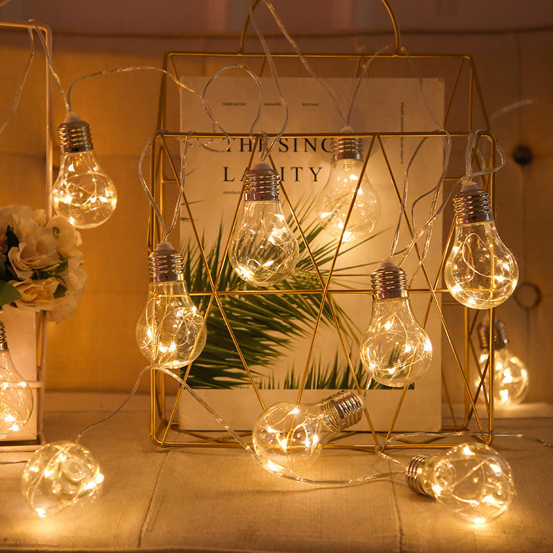 Outdoor Garden Courtyard Decoration Waterproof LED Bulb Light String