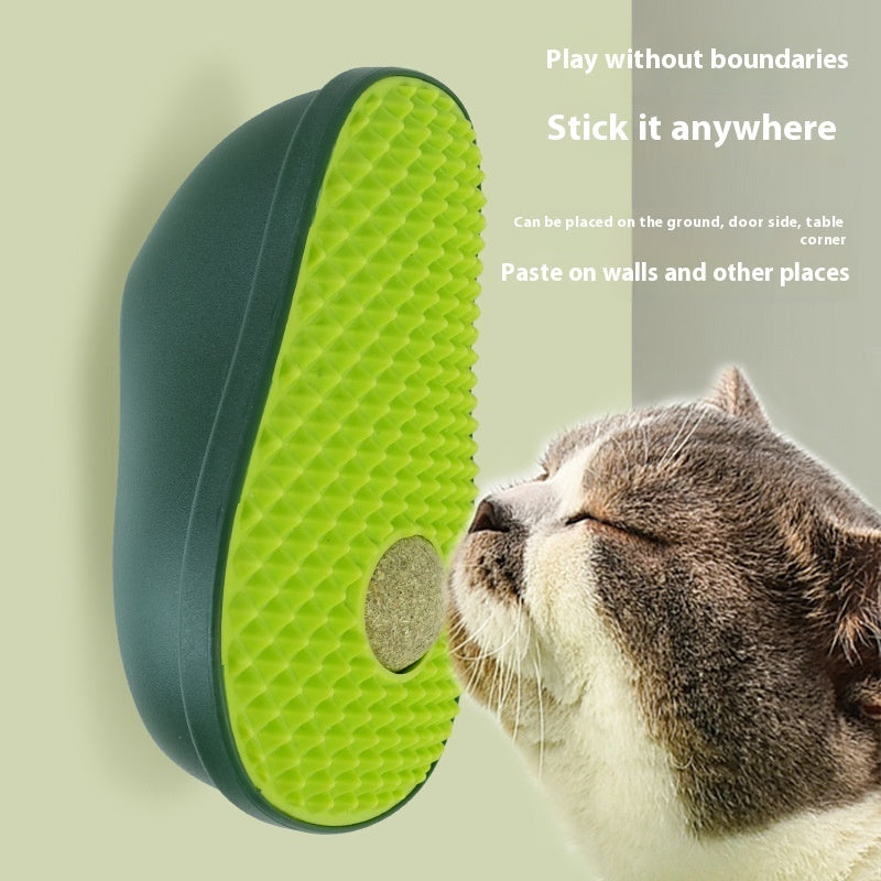 Avocado Petting Post Cat Self-service Scratch An Itch Toy