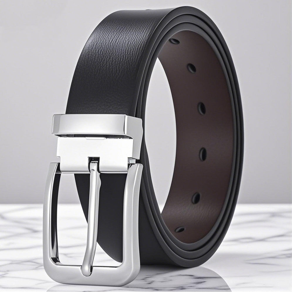 Men's Trendy Alloy Pin Buckle Belt