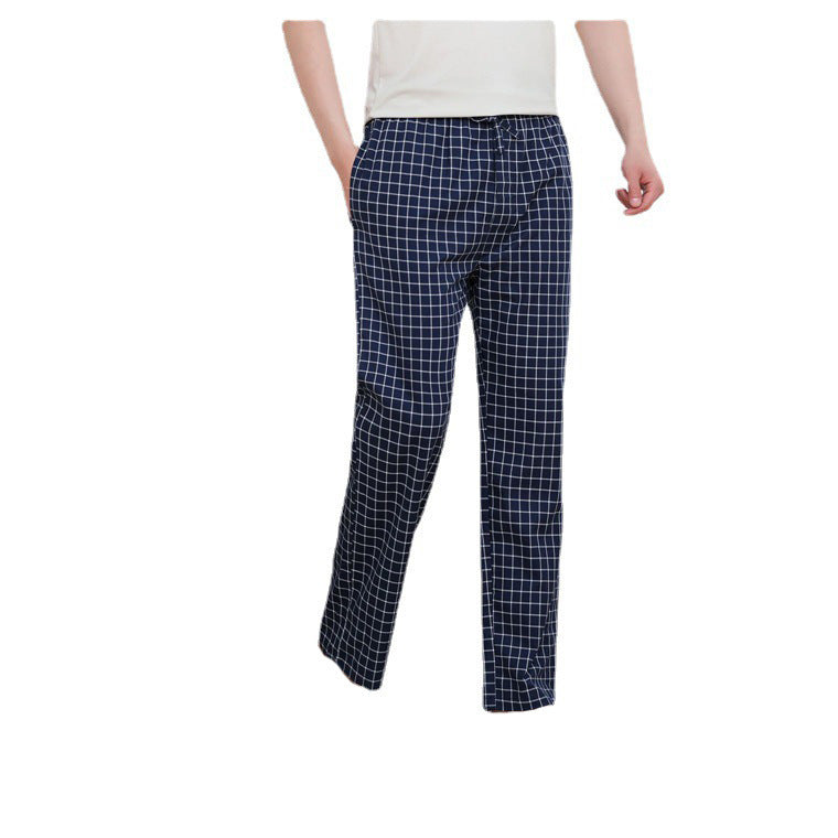 Men's Thin Pajamas Cotton Comfortable And Breathable