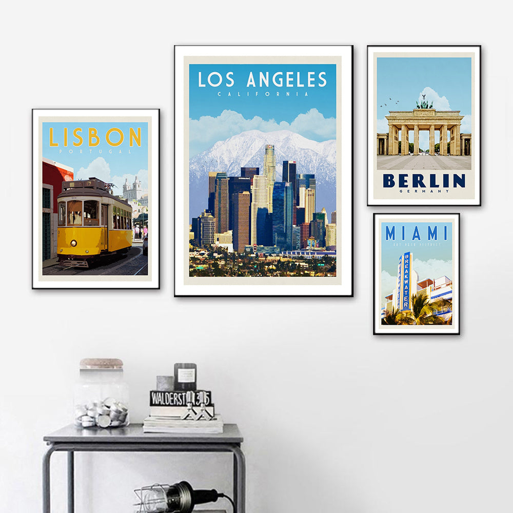 Frameless Decorative Poster – Canvas Core Modern Minimalist Wall Art Painting
