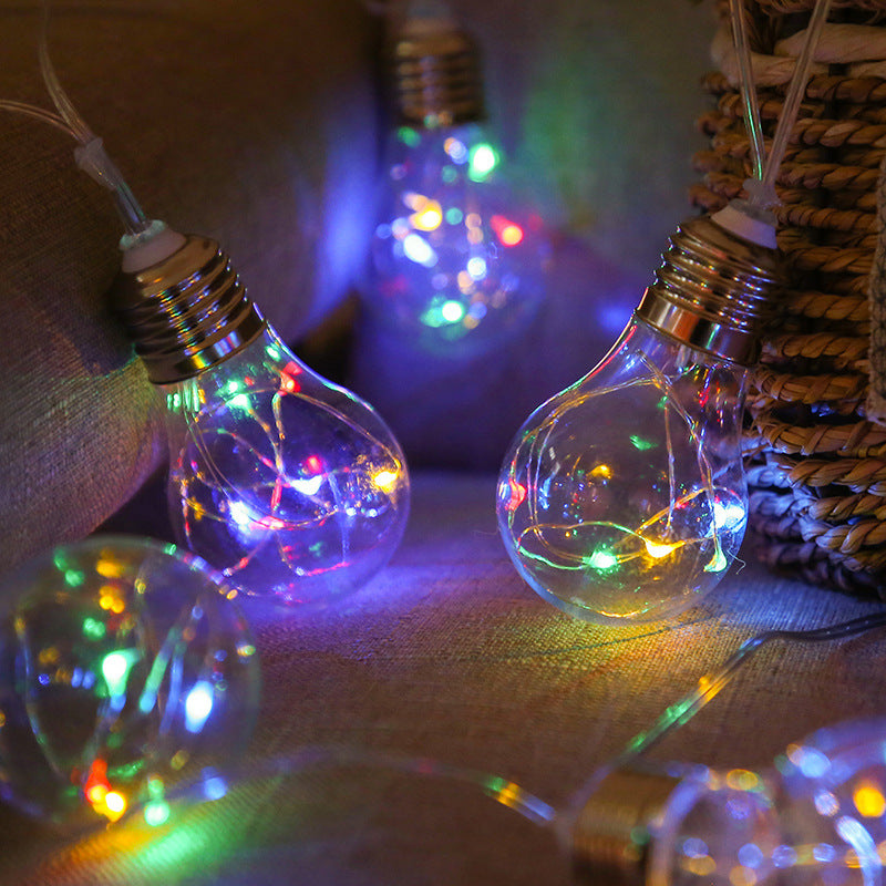 Outdoor Garden Courtyard Decoration Waterproof LED Bulb Light String
