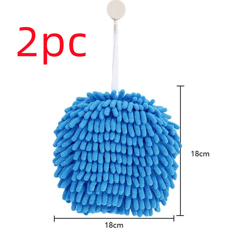 Absorbent Hand Wipe Ball – Quick-Dry Cleaning Tool for Kitchen & Bathroom