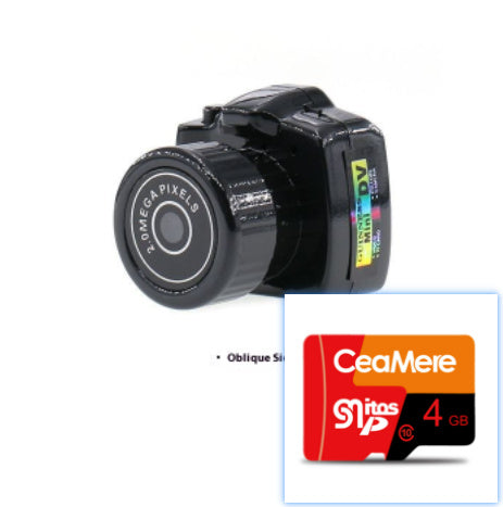 Y2000 Outdoor Sports Small Camera Riding Recording Digital DV Camera
