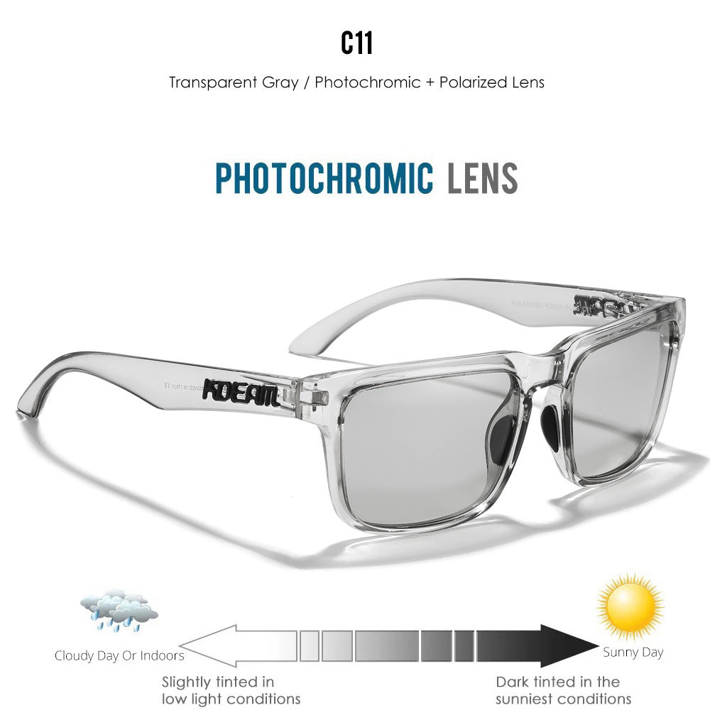 Polarized Square Outdoor Sunshade Sunglasses