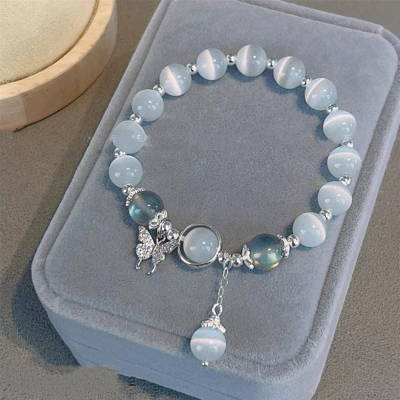 Chinese Style Bamboo Leaf Bracelet For Women