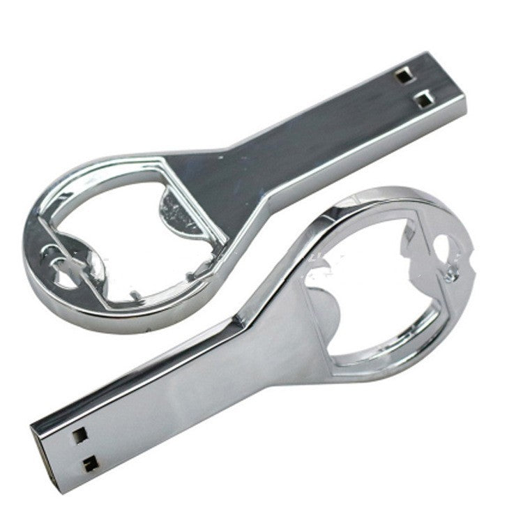 Metal Bottle Opener USB Flash Drive – Keychain, USB 3.0, 16–128GB