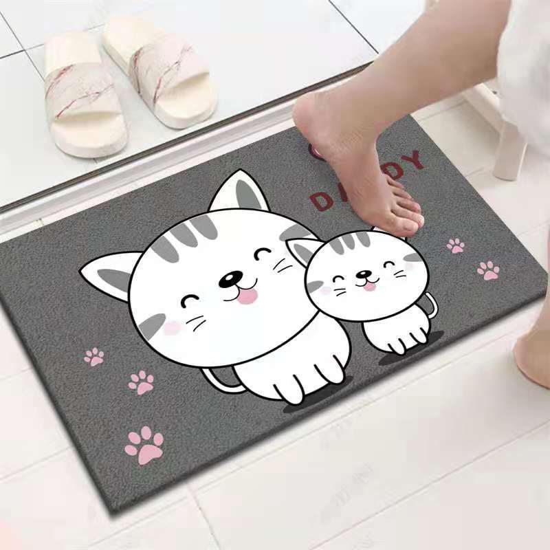 Absorbent Non-Slip Bathroom & Kitchen Floor Mats – Toilet & Home Use