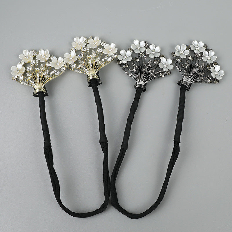 Hand-woven Bud-like Hair Style Updo Hair Rod Hair Accessories