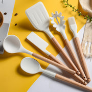 Multi-Functional Non-Stick Silicone Spatula Spoon – Heat Resistant & Gentle on Cookware
