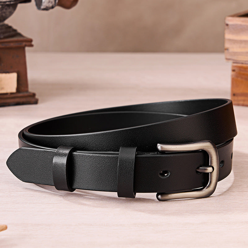 Women's First Layer Cow Leather Belt