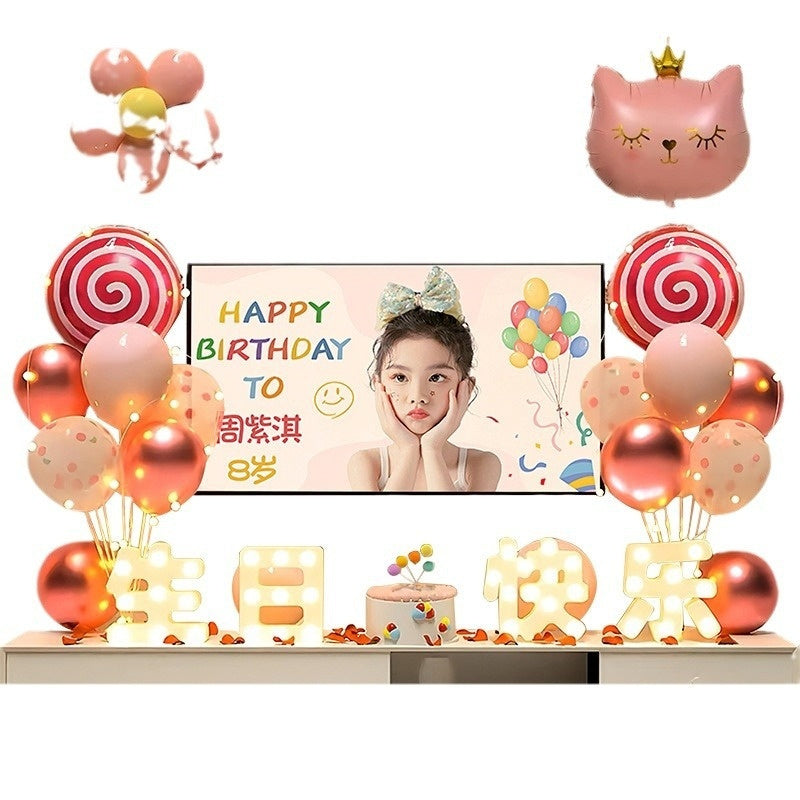 Scene Setting Supplies Happy Birthday To Girls