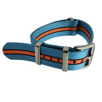 Light Blue And Black Orange