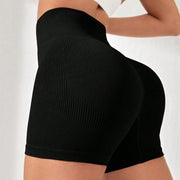 High Waist Hip Lift Yoga Shorts – Peach Hip Exercise Fitness Pants for Women