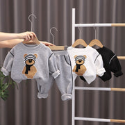 Unisex Hooded Long Sleeve Elephant Cotton Kids Top