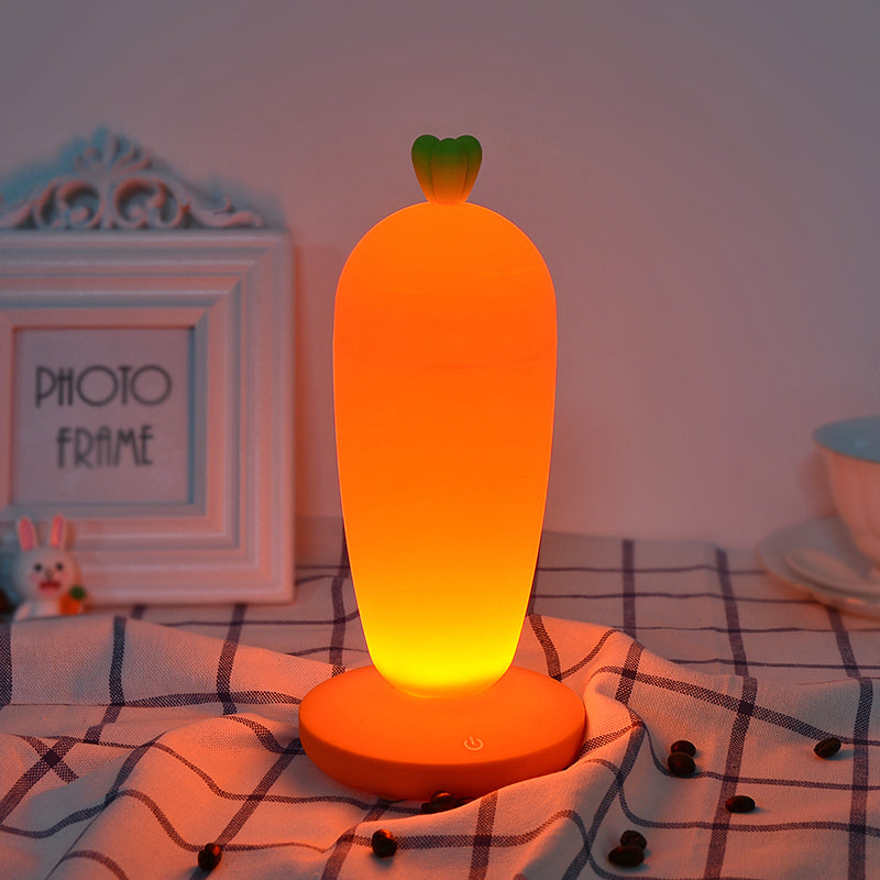 USB Rechargeable Strawberry Night Light – Cute LED Desk & Bedside Lamp