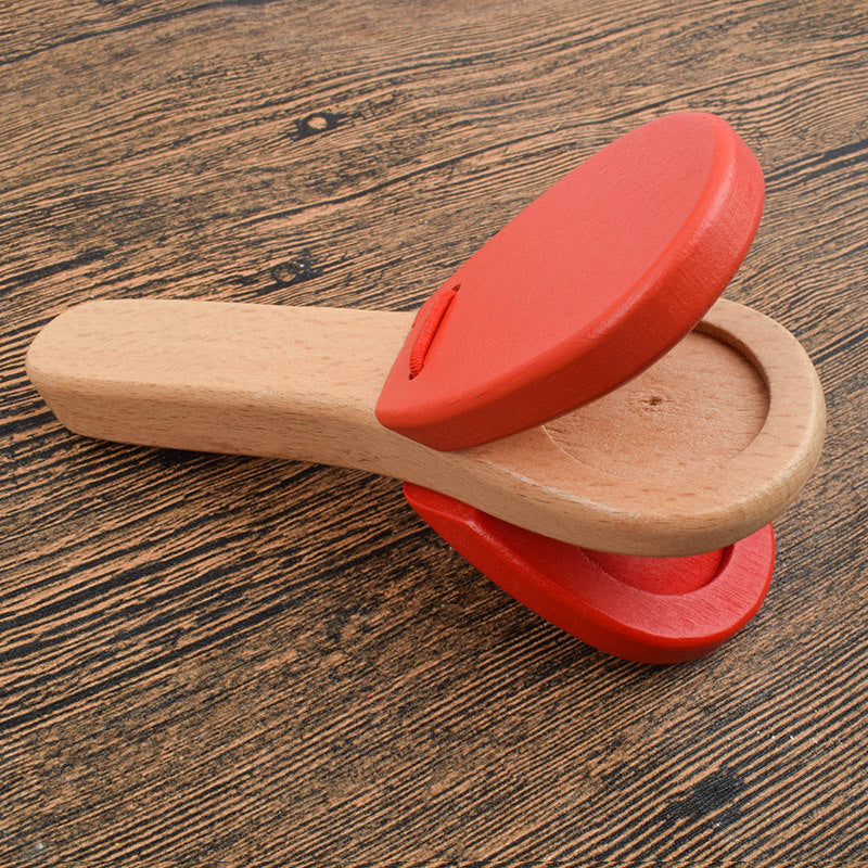Percussion Instrument Baby Handle Castanet