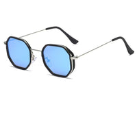 Silver Frame Ice Blue Sheet