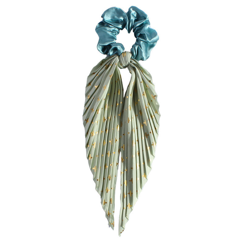 Silk Floral Head Rope Elastic Hair Band For Women Gift