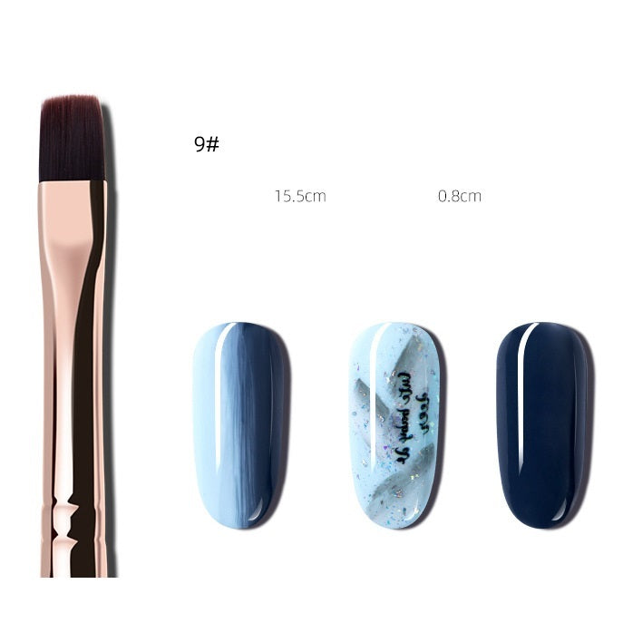 Round Head Nail Art Pen – Light Therapy Painting Tool