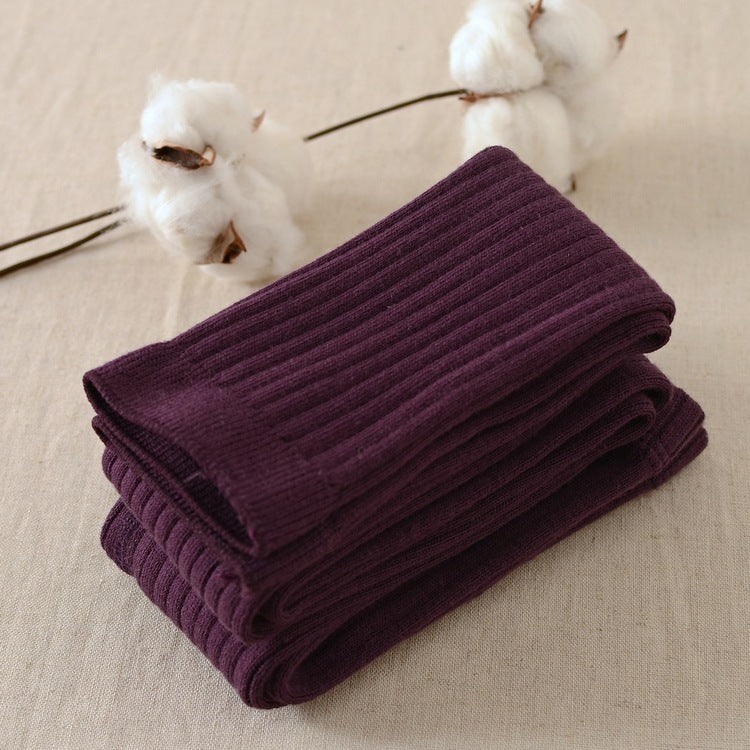 Double Needle Candy Color Baby Leggings